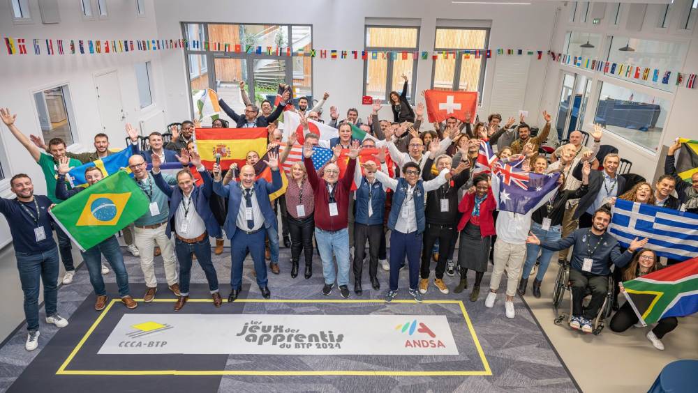 Le CCCA-BTP organise  Les Jeux des apprentis du BTP 2024 