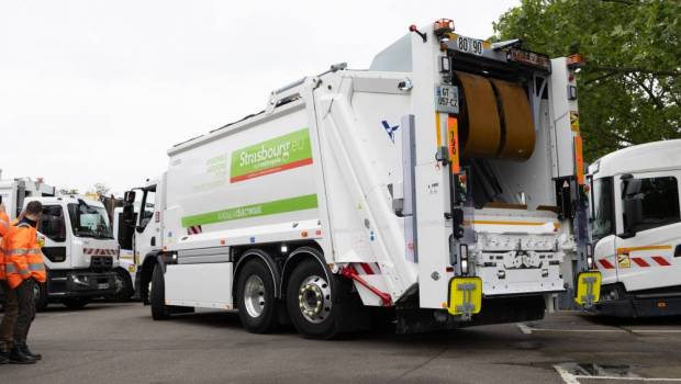 Strasbourg continue de décarboner sa collecte des déchets avec de nouvelles bennes 100% électriques