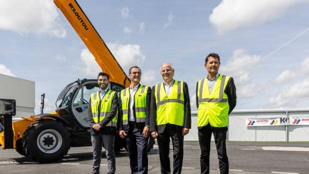 Manitou et Kiloutou rétrofitent leur 1er chariot télescopique