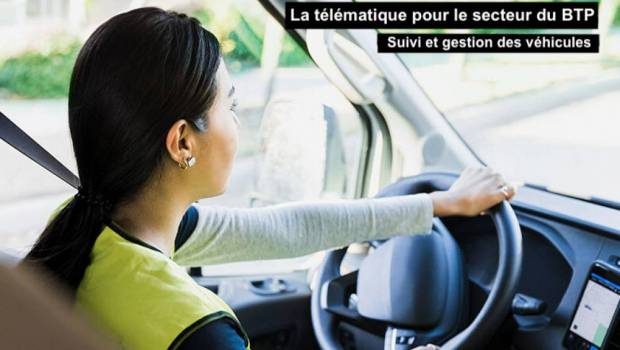 Geotab pour la gestion et le suivi des véhicules et engins du BTP