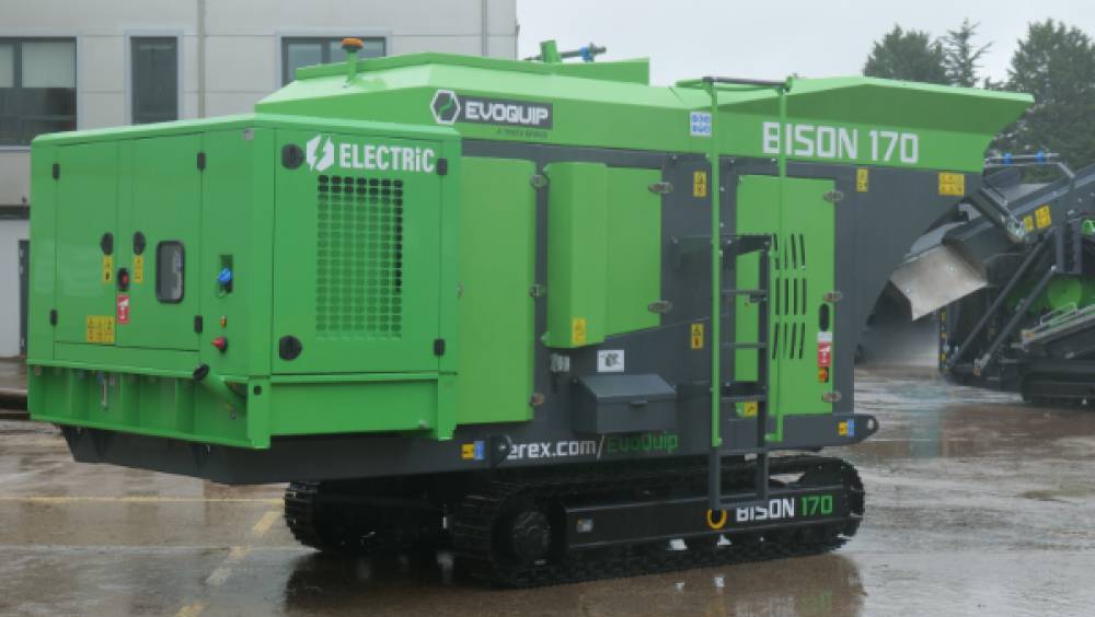 EvoQuip lance un nouveau concasseur à mâchoires : le Bison 170