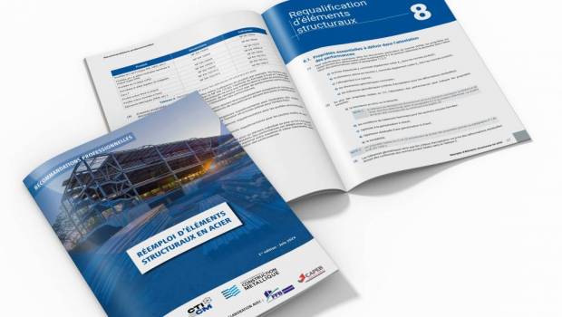 Le CTICM met en ligne son référentiel pour le  réemploi d’éléments structuraux en acier