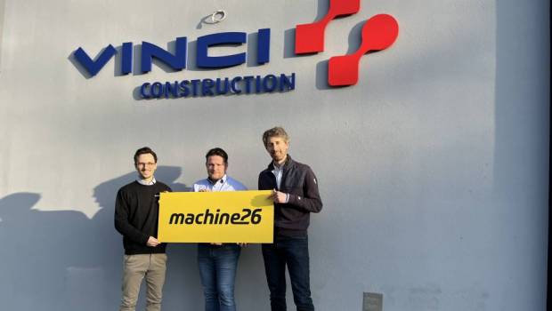 Vinci Construction inspecte ses machines avec Machine26