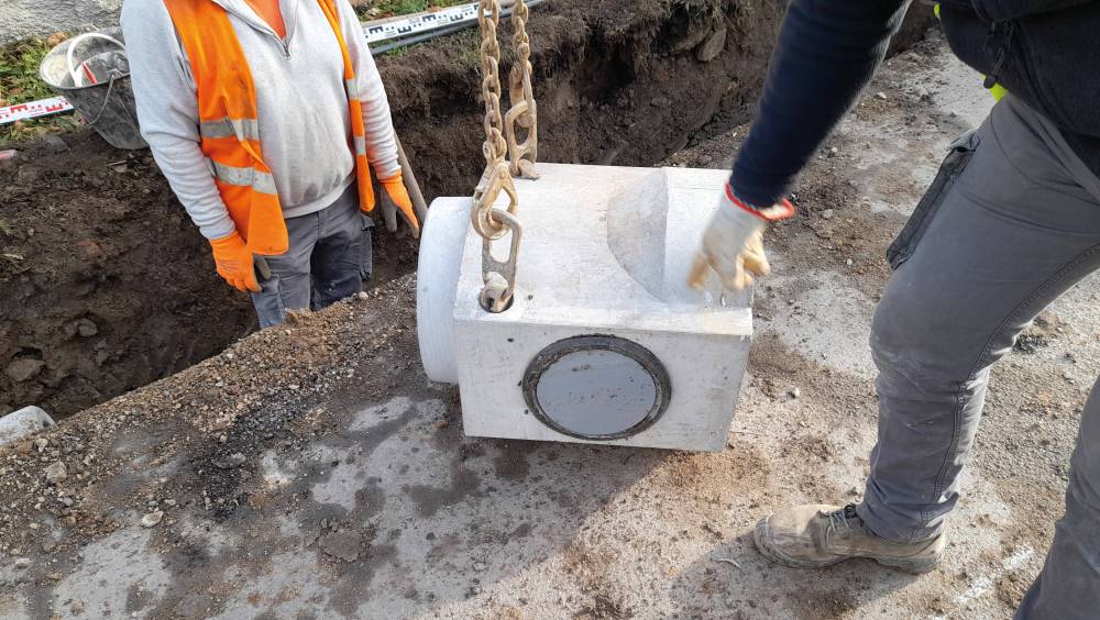 Alkern innove avec sa pièce de raccordement en béton