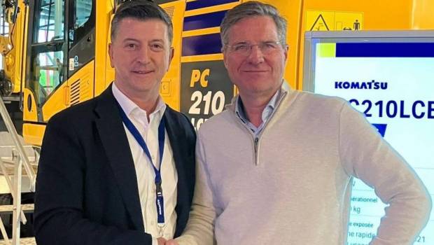 Komatsu nomme un nouveau distributeur aux Pays-Bas