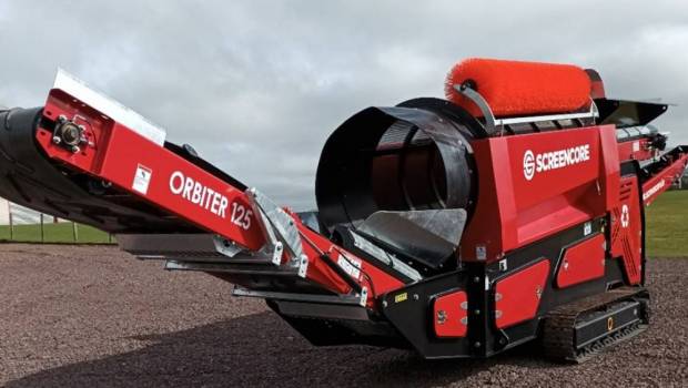 Screencore Orbiter : des trommels pour le traitement des agrégats et des matériaux CDR