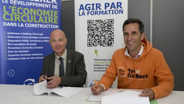 Agyre et Tri’n’Collect partenaires pour accélérer l’économie circulaire dans la construction
