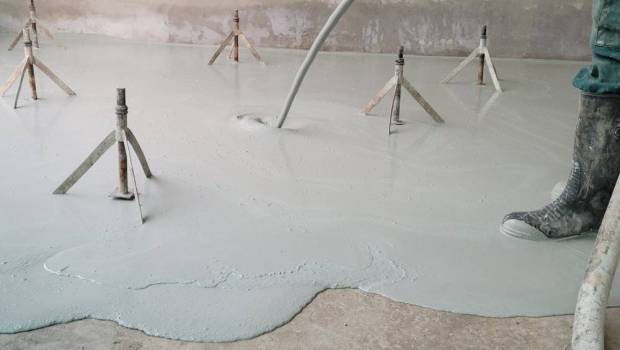 Anhydritec développe une chape ultra fine sur polyane et isolants