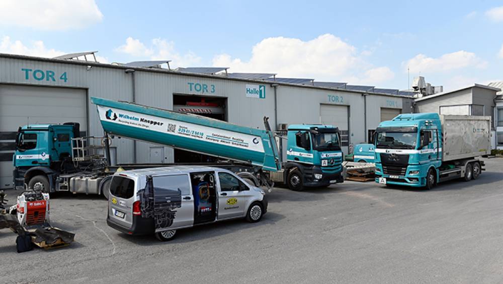 Knepper-Gruppe roule avec Meiller