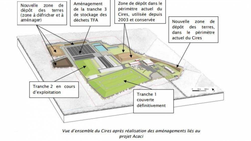 L’augmentation de la capacité de stockage du Cires autorisée