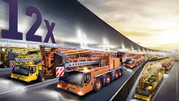Grosse commande de grues mobiles Liebherr