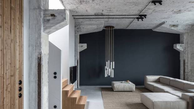 Le béton ciré donne une seconde jeunesse à une ancienne usine de céramique