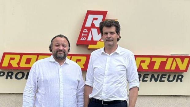 Roger Martin rachète la Société Charollaise de Travaux Publics