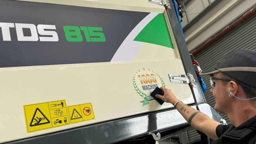 Terex Campsie franchit le cap des 1000 machines