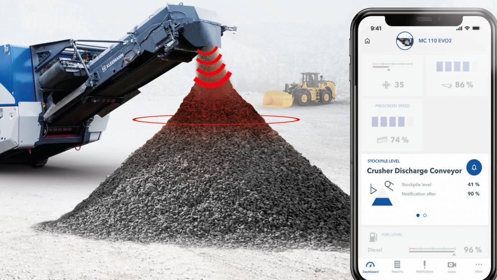 Kleemann ajoute la fonction de surveillance de terrils à SPECTIVE CONNECT