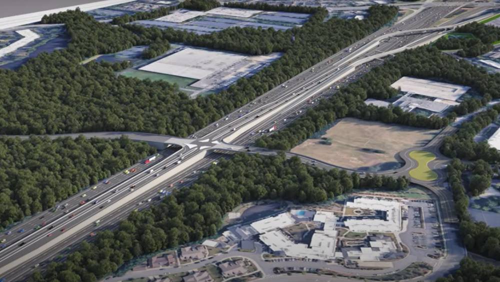 En Géorgie, le projet des voies express de la SR400 revient à Meridiam