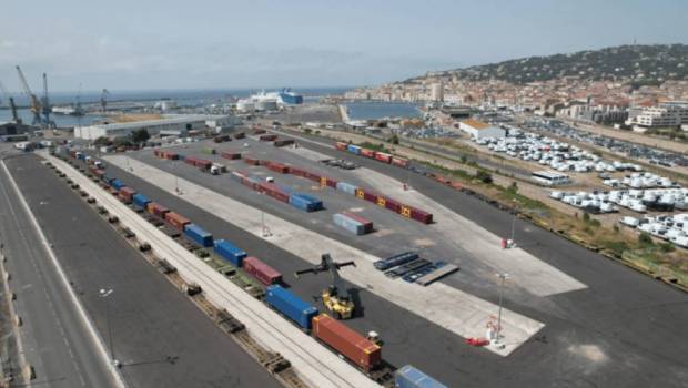 Deux terminaux multimodaux de marchandises construits à Calais et Sète