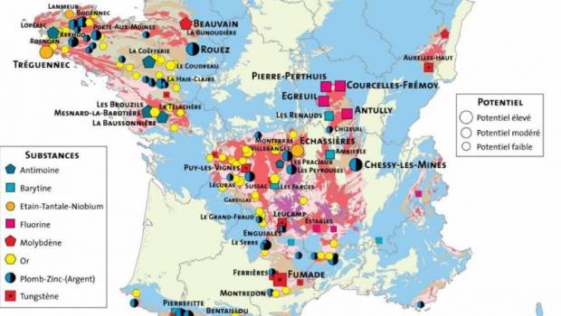 La France dissimule un sous-sol riche en minerais