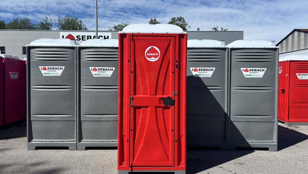 Sebach expose ses sanitaires mobiles à Batimat