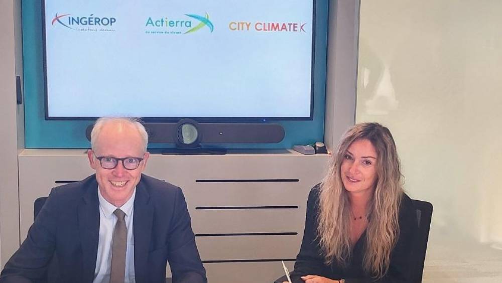 Ingérop acquiert la start-up CityClimateX