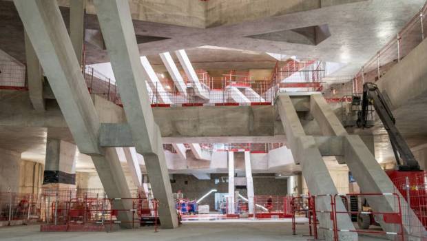 Gare de Châtillon - Montrouge : une profondeur mise en valeur