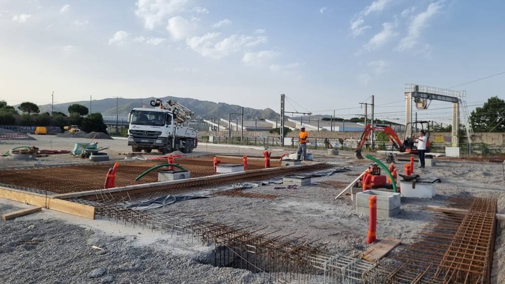 Marseille : un radier bas carbone pour la Régie des Transports Métropolitains