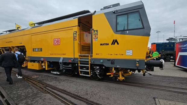 Innotrans 2024 : Matisa dévoile la nouvelle bourreuse B45UE