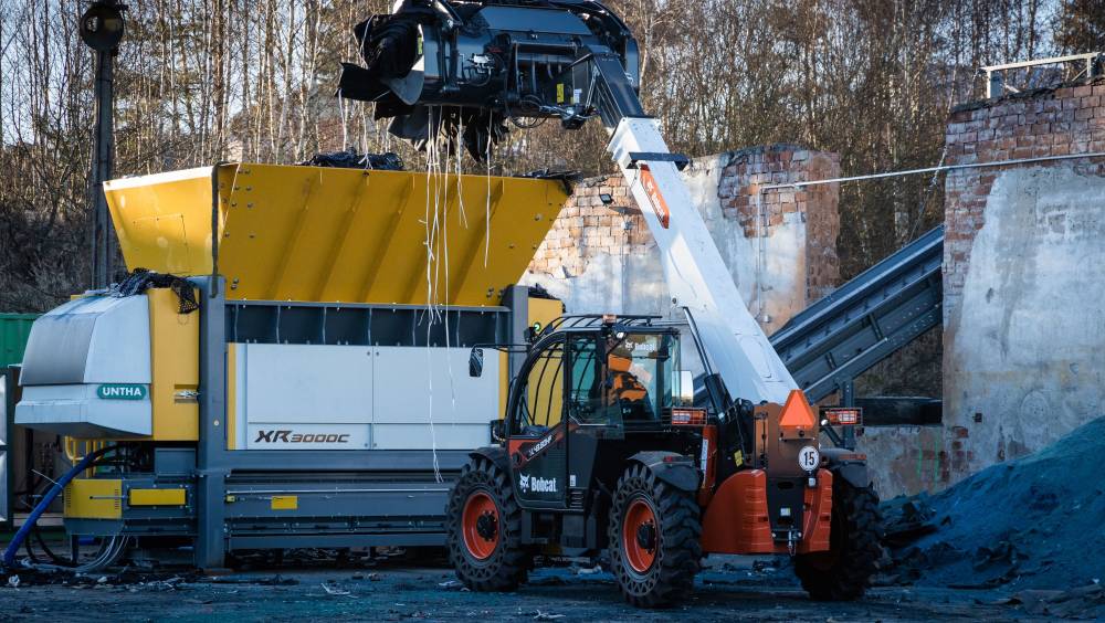 Télescopiques série R Bobcat, les experts des déchets