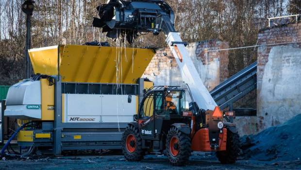 Télescopiques série R Bobcat, les experts des déchets