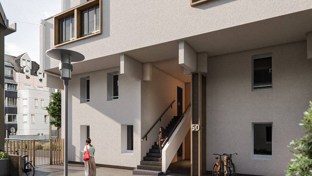 La Picotière à Angers : une réhabilitation qui favorise le réemploi des matériaux