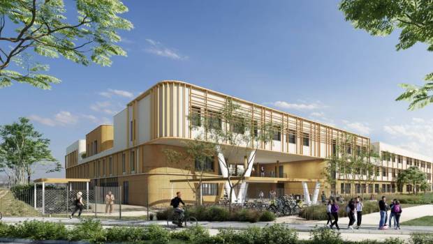Spie batignolles remporte la construction d'un lycée éco-performant à Meximieux