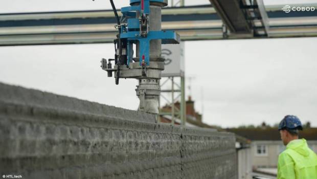 Irlande : un logement social imprimé en 3D béton en un temps record