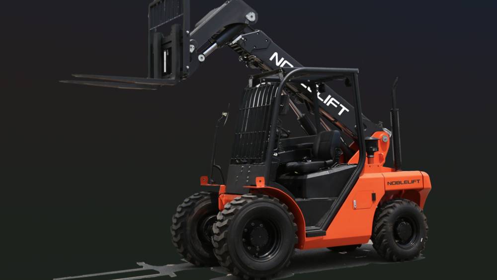 Les nacelles malaisiennes de Noblelift sur Bauma