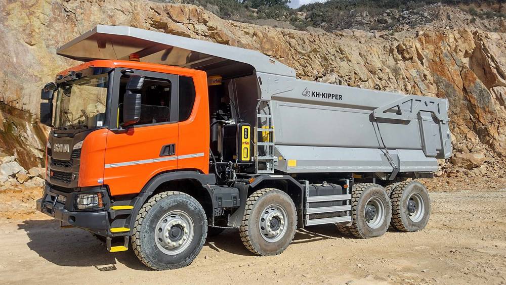Scania développe une offre pour les carrières et les mines