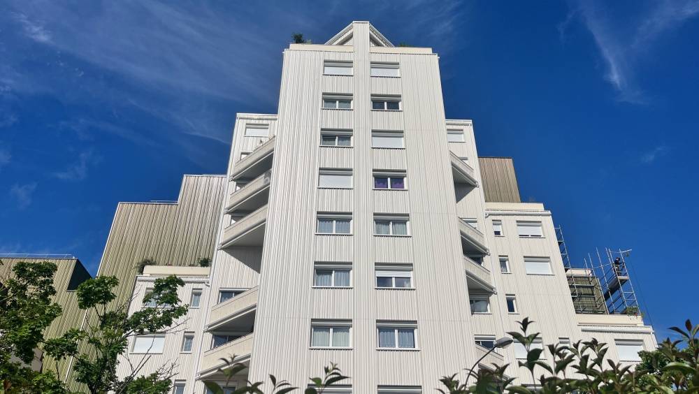 Petit-Quevilly : fin des travaux rénovation de la résidence  Le Logis vert 