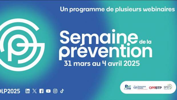 Semaine de la prévention : améliorer la santé et la sécurité sur les chantiers