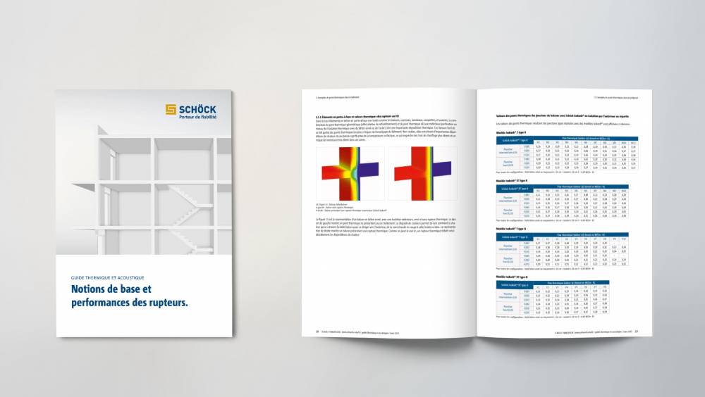 Schöck lance son nouveau Guide thermique et acoustique