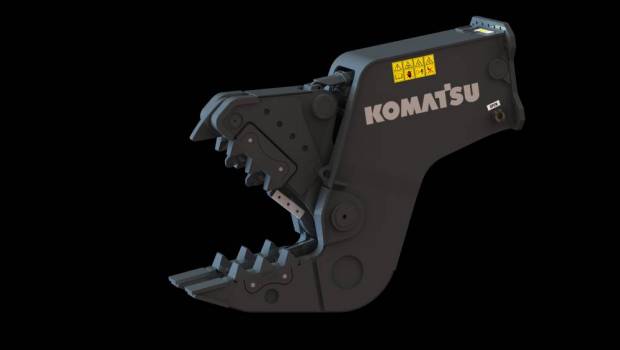 Komatsu étoffe sa gamme d'accessoires de démolition
