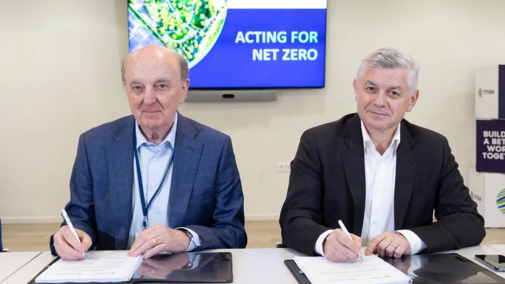 Ecocem signe un accord avec le groupe Titan pour accélérer le déploiement du ciment bas carbone