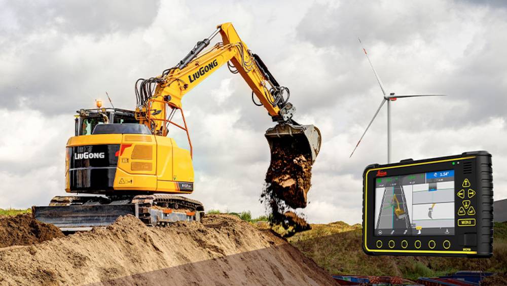 Liugong et Leica Geosystems lancent un kit de contrôle machine 3D