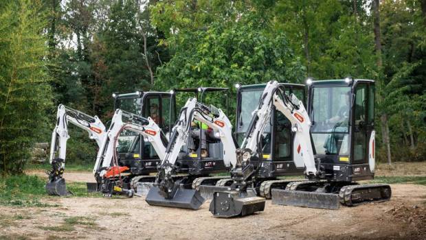 Bobcat dégaine une nouvelle génération de mini pelles