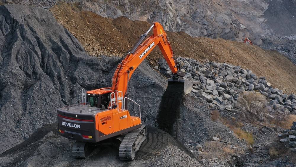 Develon présente ses pelles de la gamme -9 à Bauma