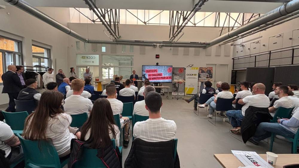  100 minutes pour la vie  :  17 660 participants mobilisés pour la prévention dans le BTP