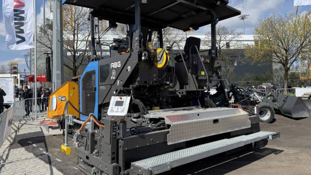 Les finisseurs ABG by Ammann en vedette sur Bauma