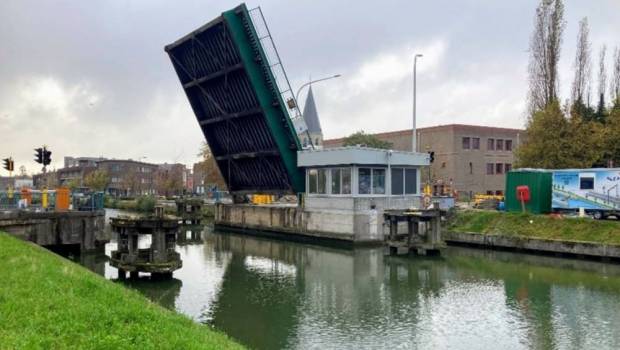 Spie modernise le pont-levis Colomabrug à Malines