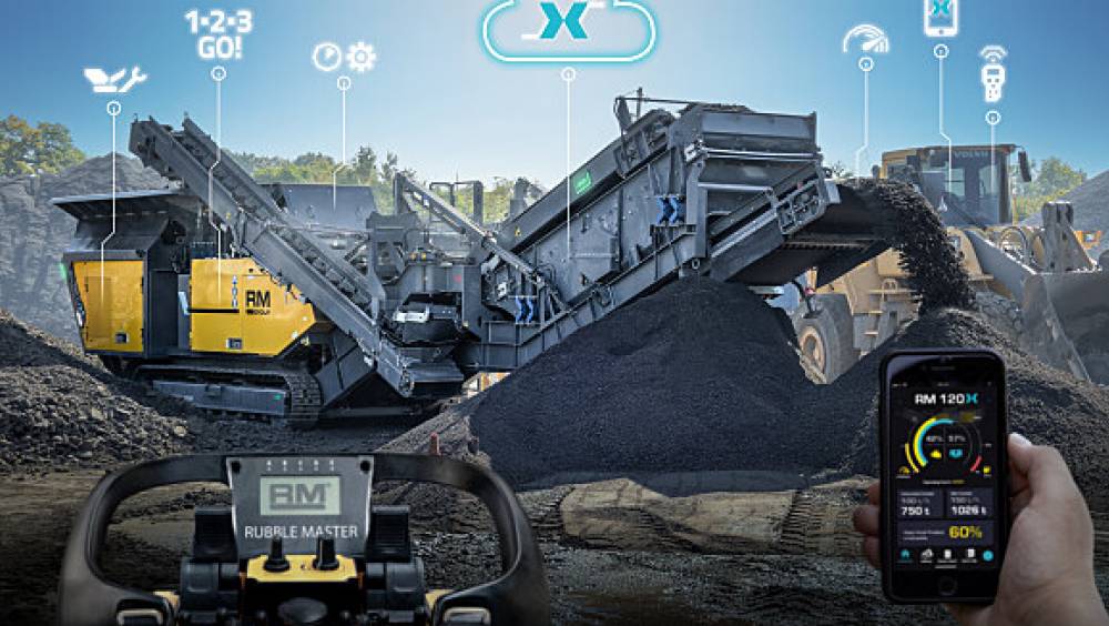 Rubble Master dégaine 2 nouveaux concasseurs et digitalise les opérations