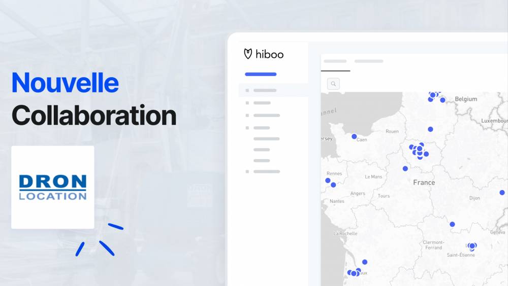 Hiboo signe avec Dron Location et Blackwood Plant Hire