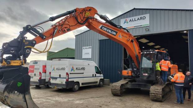 Une 1ere pelle intelligente chez Allard