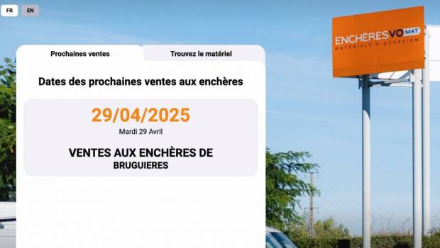 EnchèresVO MAT rempile le mardi 29 avril