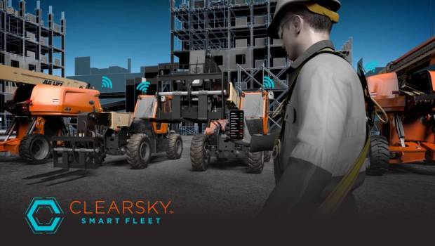 JLG enrichit sa plate-forme ClearSky Smart Fleet